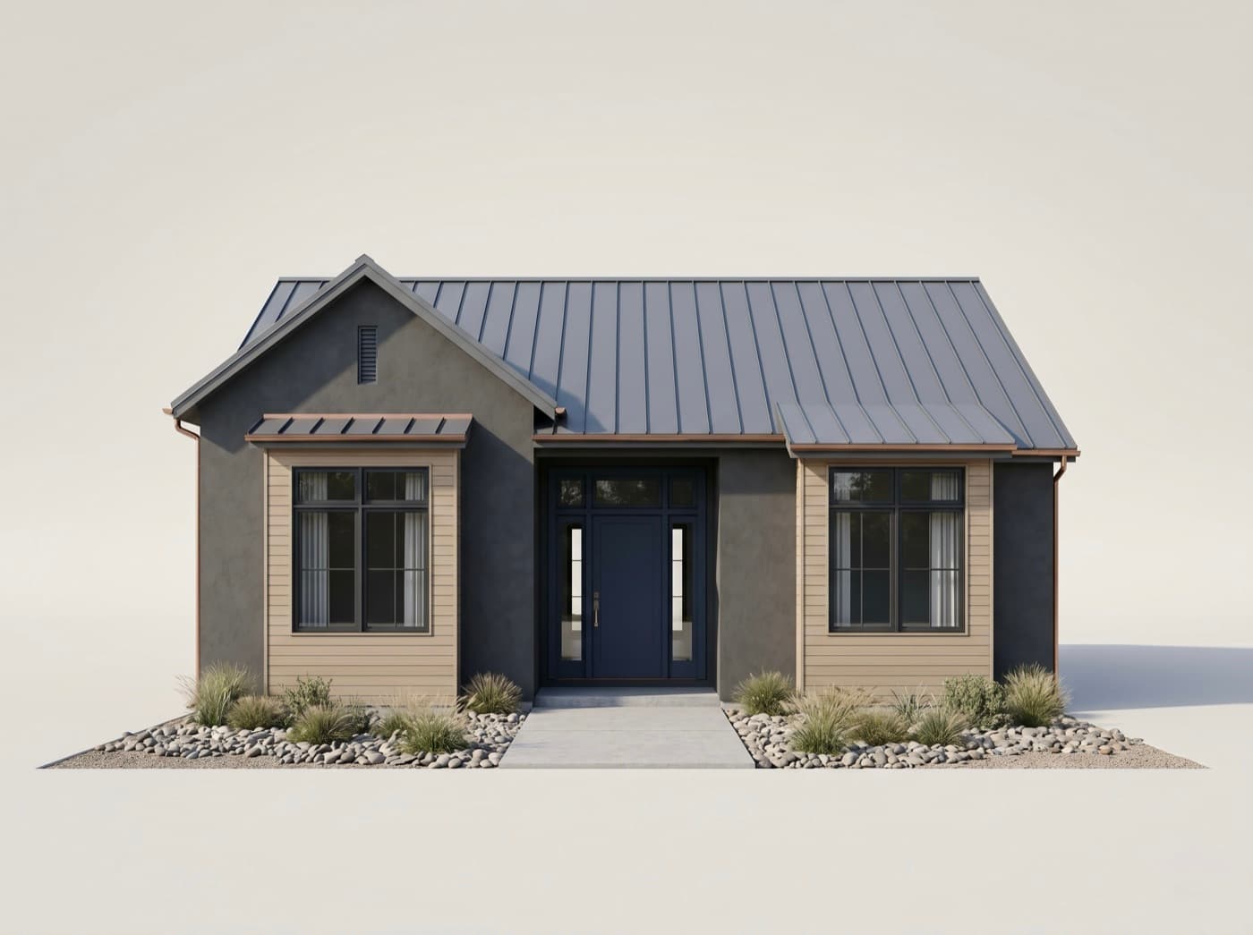 Blueprint Roof Report — front view
