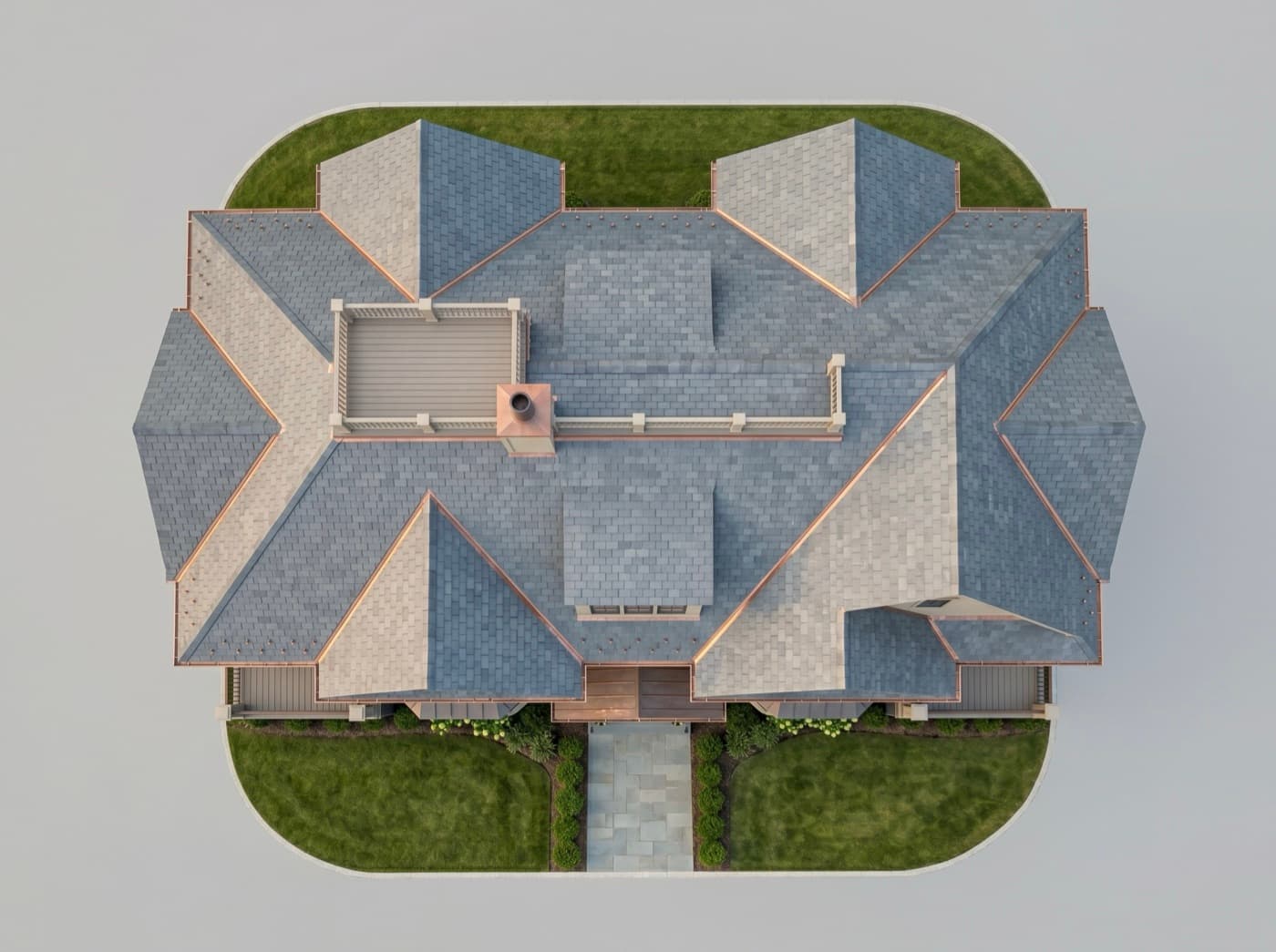 Multifamily — roof view