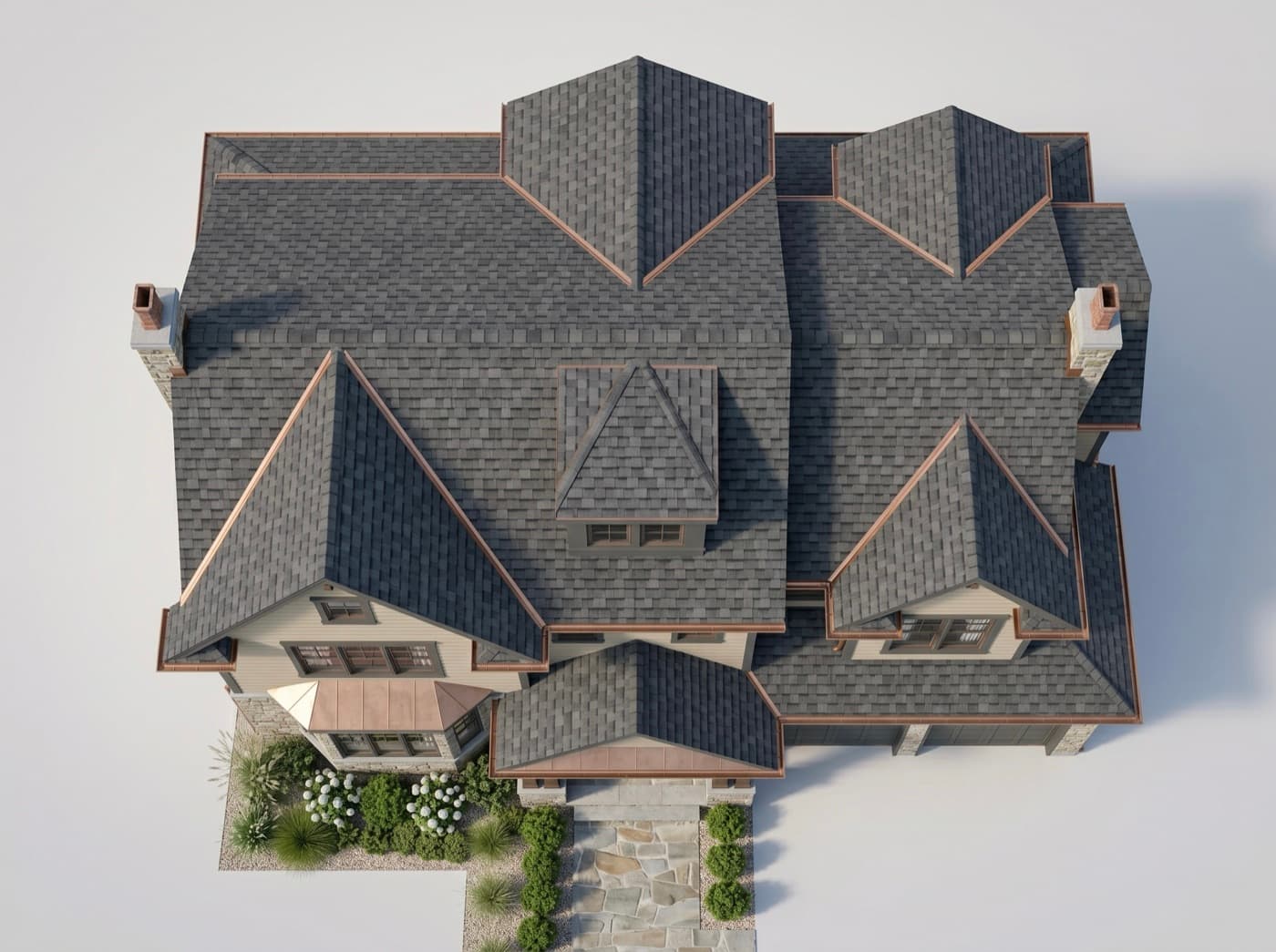 Residential Roof — roof view