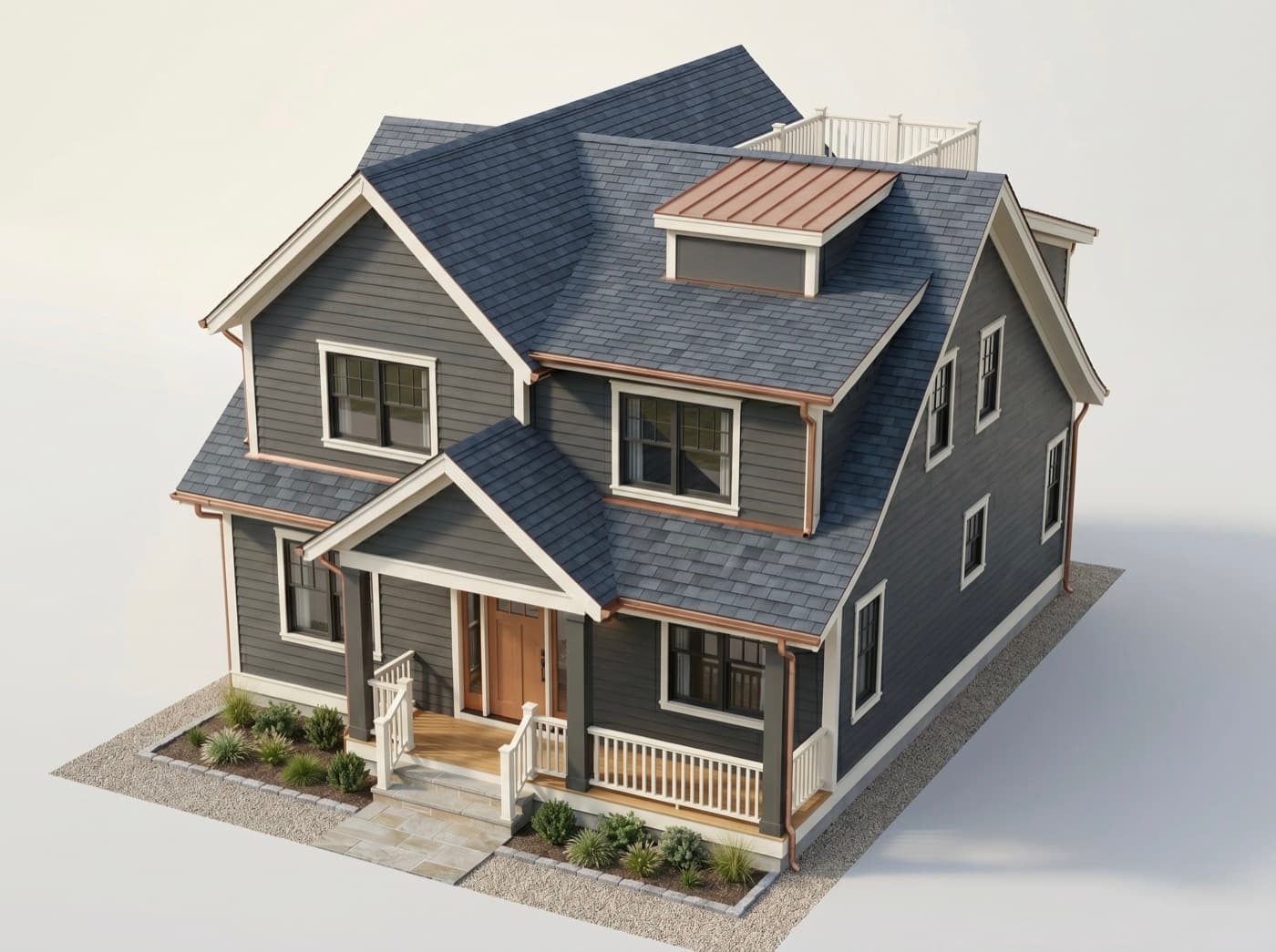 Wall & Siding — roof view